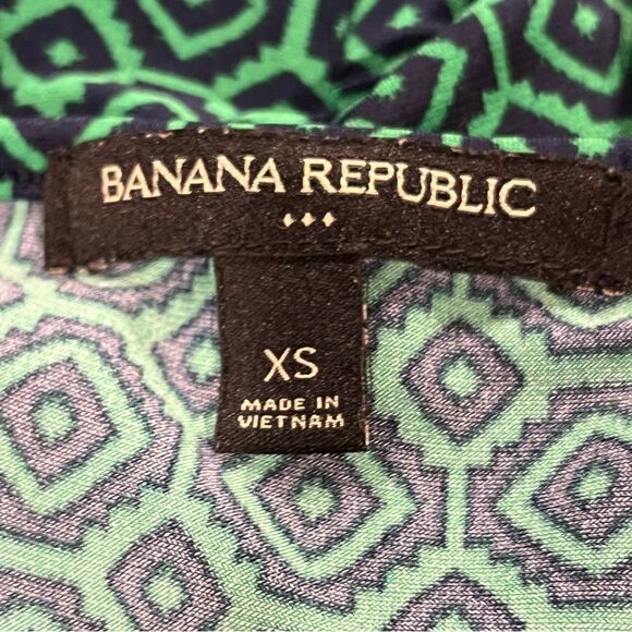 Banana Republic maxi geometric print dress size Small - Picture 9 of 12